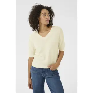 Women's V-neck sweater KAFFE Iris image-2