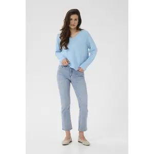 Women's V-neck sweater KAFFE Niel image-1