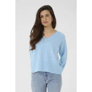 Women's V-neck sweater KAFFE Niel image-2
