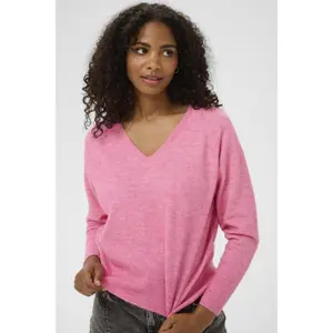 Women's V-neck sweater KAFFE Niel image-3