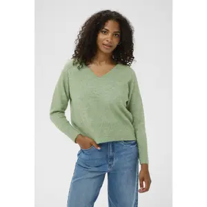 Women's V-neck sweater KAFFE Niel image-2