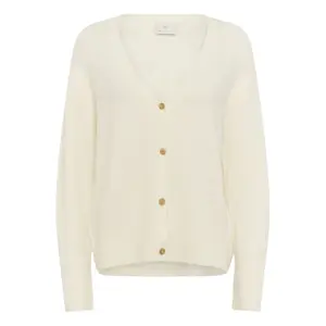 Women's V-neck cardigan KAFFE Iris image-0