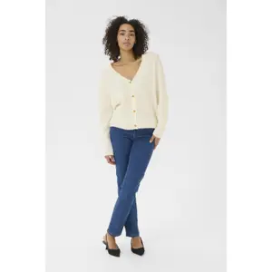 Women's V-neck cardigan KAFFE Iris image-1