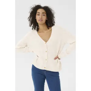 Women's V-neck cardigan KAFFE Iris image-2