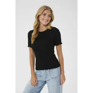 Γυναικείο T-shirt KAFFE KAMary Solid image-3