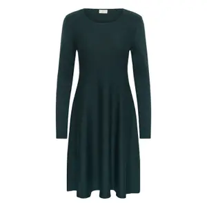 Vestito donna a maniche lunghe KAFFE Kamalina image-1
