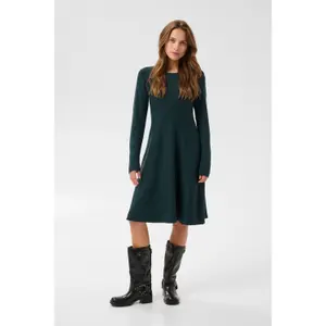 Vestito donna a maniche lunghe KAFFE Kamalina image-4