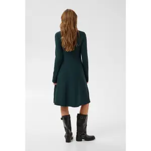Vestito donna a maniche lunghe KAFFE Kamalina image-6