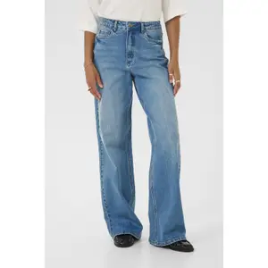 Wide Leg Women's Jeans KAFFE KAMeadow image-1
