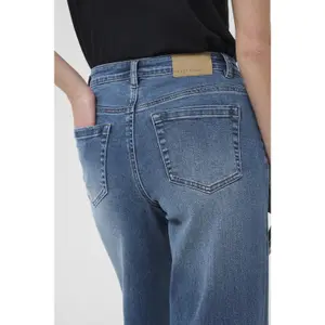 Wide Leg Regular Jeans Women KAFFE KABrook image-5