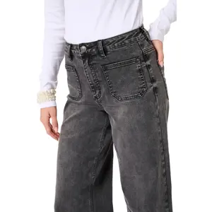 Women's Wide Leg Jeans KAFFE KABrook image-5