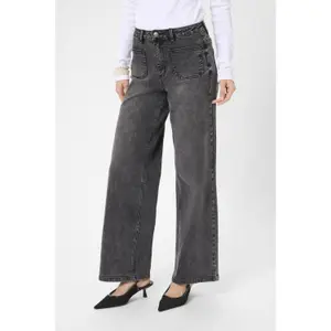 Women's Wide Leg Jeans KAFFE KABrook image-1
