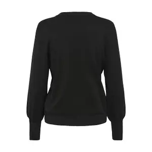 Sweter z koralikami dla kobiet KAFFE Lizza image-1