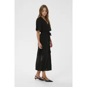 Wrap dress for women KAFFE Belle image-2