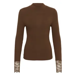 Women's turtleneck T-shirt KAFFE KAOmi image-1
