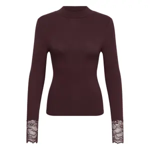 Women's turtleneck T-shirt KAFFE KAOmi image-1