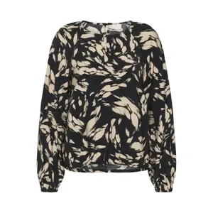 Long sleeve blouse for women KAFFE Ulla image-0