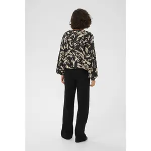 Long sleeve blouse for women KAFFE Ulla image-4
