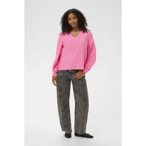 Long sleeve blouse for women KAFFE lufia image-1