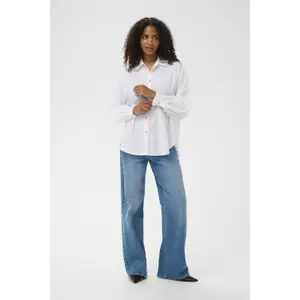 Women's long sleeve blouse KAFFE KANoella image-1
