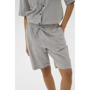 Striped shorts for women KAFFE Naya image-5