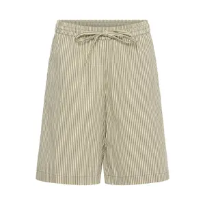 Striped shorts for women KAFFE Naya image-0
