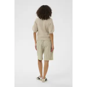 Striped shorts for women KAFFE Naya image-5