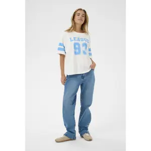 Dames-T-shirt KAFFE KAHally image-1