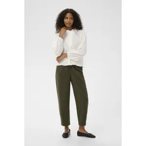 Women's Long Sleeve Ruffled Shirt KAFFE KASuma image-1