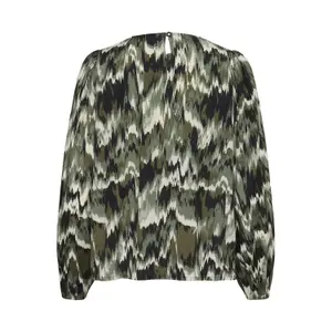 Long sleeve blouse for women KAFFE Kia image-3