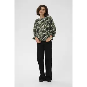 Long sleeve blouse for women KAFFE Kia image-1