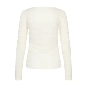 Women's long sleeve T-shirt KAFFE KANanna Lace image-3