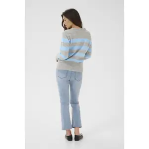Damski sweter w paski KAFFE Niel image-4