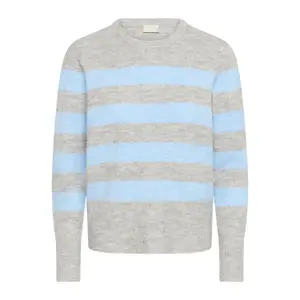 Damski sweter w paski KAFFE Niel image-0