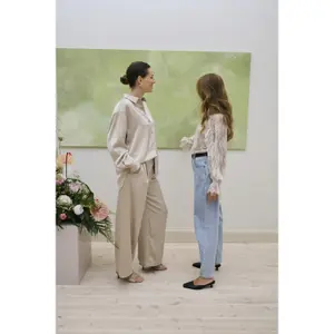 Women's long sleeve blouse KAFFE KARory image-4