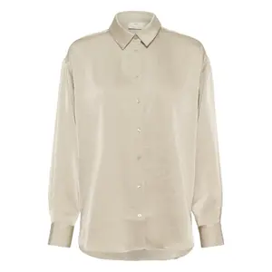Women's long sleeve blouse KAFFE KARory image-0