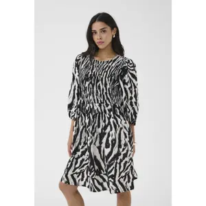 Women's smocked dress KAFFE KAhanna image-1
