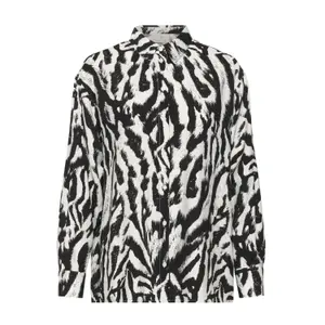 Women's long sleeve blouse KAFFE KAHanna image-0