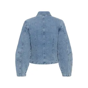 Women's Long Sleeve Denim Shirt KAFFE KAValis image-5