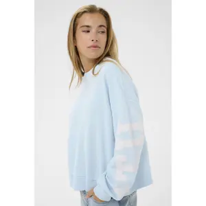 Sweatshirt woman KAFFE Lila image-5