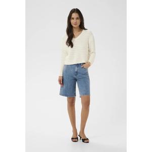 Women's denim shorts KAFFE Vallis image-5