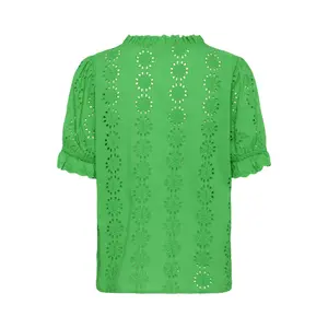 Korte mouw blouse voor dames KAFFE Dona image-5