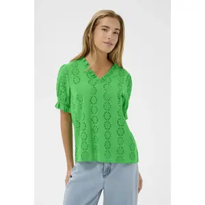 Korte mouw blouse voor dames KAFFE Dona image-1