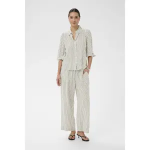 Chemisier manches 3/4 femme KAFFE Milia image-2