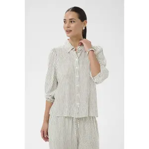 Chemisier manches 3/4 femme KAFFE Milia image-3