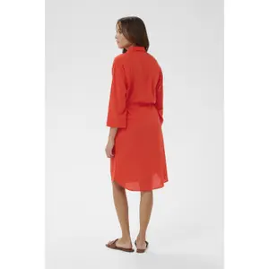 Women's shirt dress KAFFE Milia image-4