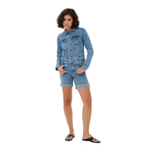 Women's denim jacket KAFFE Vilma image-1