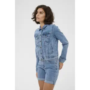 Women's denim jacket KAFFE Vilma image-3