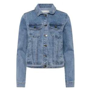 Women's denim jacket KAFFE Vilma image-0