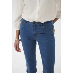 Women's jeans KAFFE Vilma Capri image-5